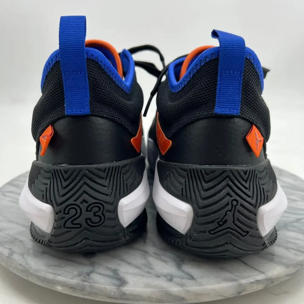 Nike Men 13 Air Jordan Stay Loyal 2 Black Hyper Royal Knicks Wheaties DQ8401-048